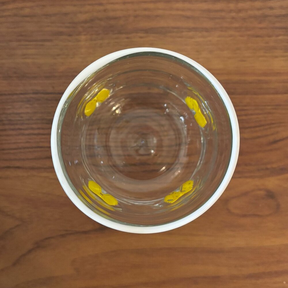 NIB Anthropologie Beaded Icon Juice Glass in Bow Tie Pasta - Picture 5 of 5